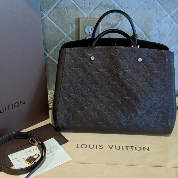 🦄Louis Vuitton Montaigne GM Empreinte - Picture 8 of 8
